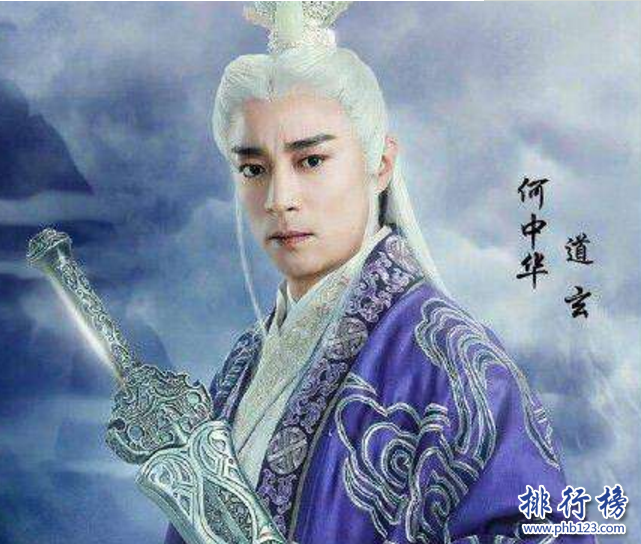 中国古装十大白发美男排名,古装绝世美男冯绍峰美出新高度